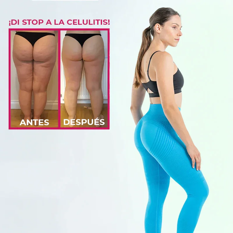 Leggings anticelulitis | Azul