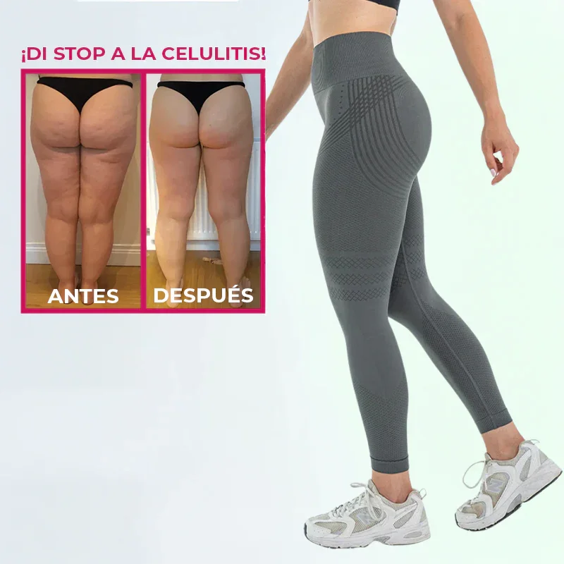 Leggings anticelulitis | Gris oscuro