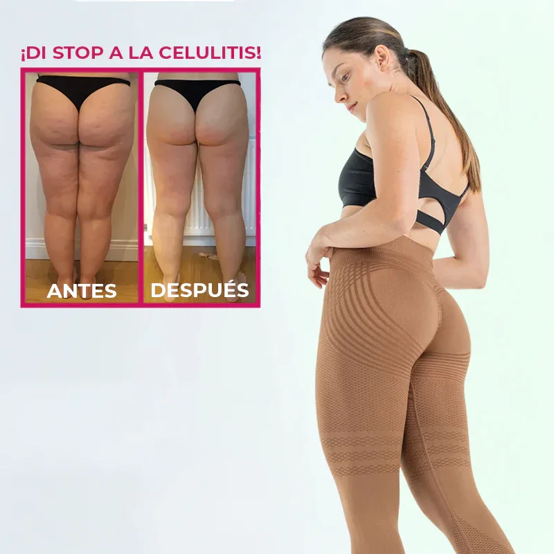 Leggings anticelulitis | Marrón