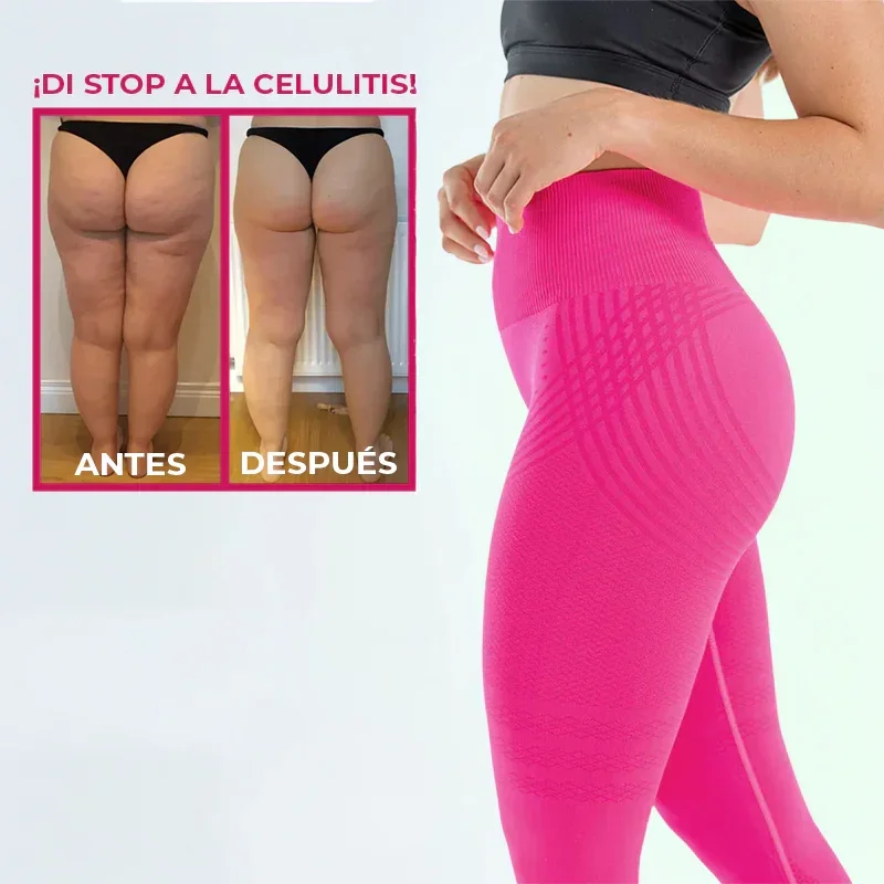 Leggings anticelulitis | Rosa
